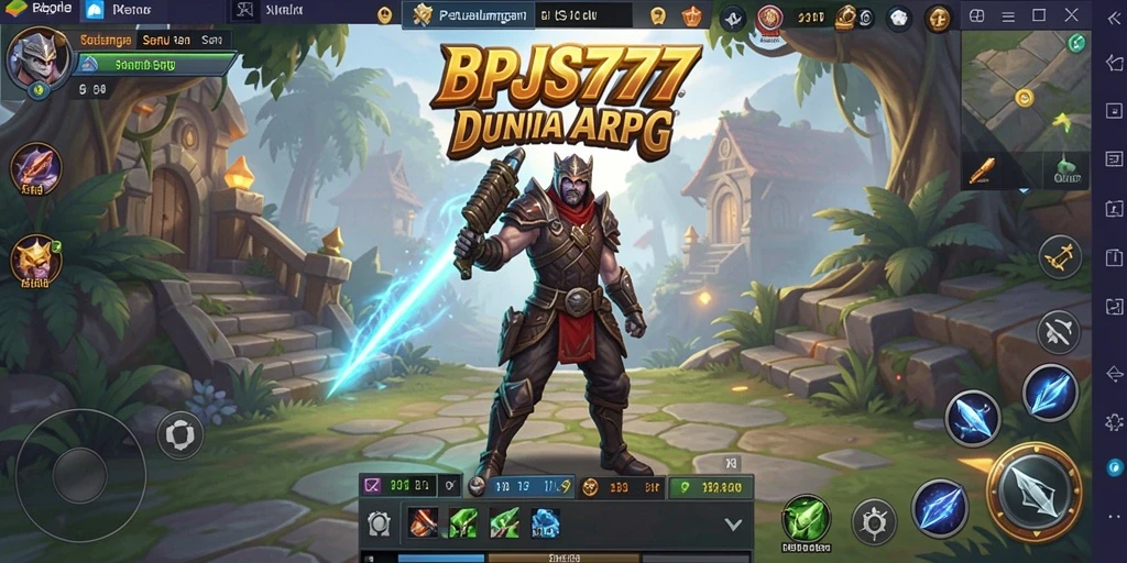 Tangkapan layar gameplay <strong>BPJS777</strong> menampilkan aksi seru dalam petualangan ARPG.