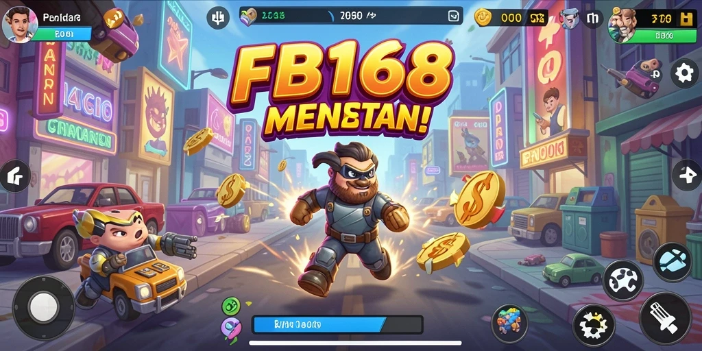 Screenshot FB168 menampilkan aksi seru dengan gameplay Arcade yang mendebarkan.