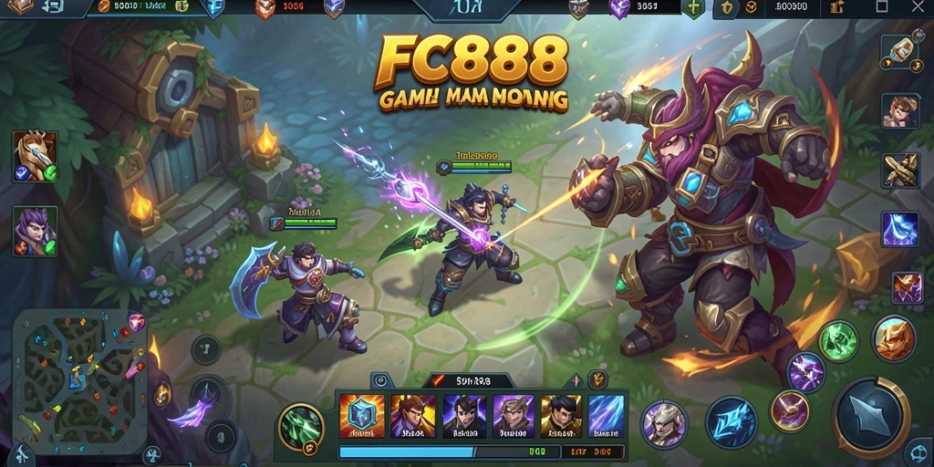 Tangkap momen seru dalam pertempuran MOBA di FC888.