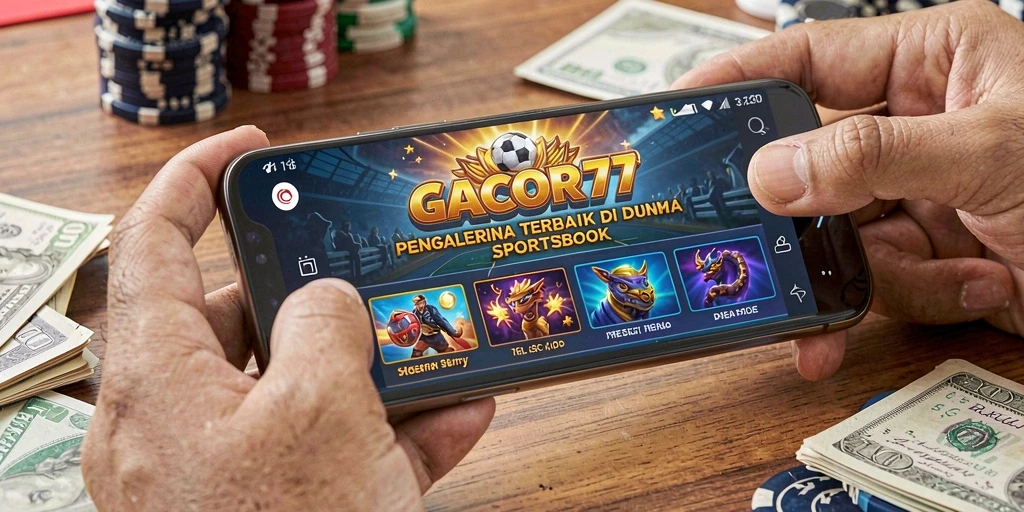 Tampilan gameplay GACOR77 dalam taruhan olahraga yang seru.