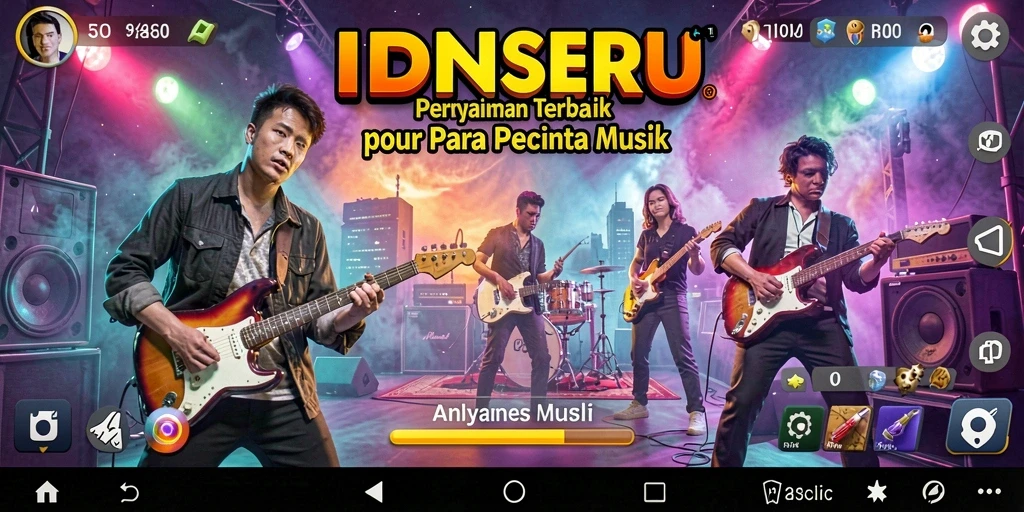 Tampilan screenshot utama IDNSERU dengan gameplay menarik dan interaktif.