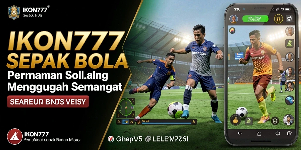 Screenshot gameplay IKON777 dengan aksi menegangkan di lapangan.