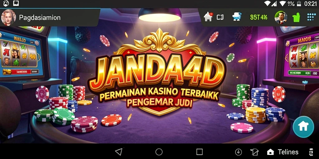 Tampilan menarik dari gameplay Kasino di JANDA4D.