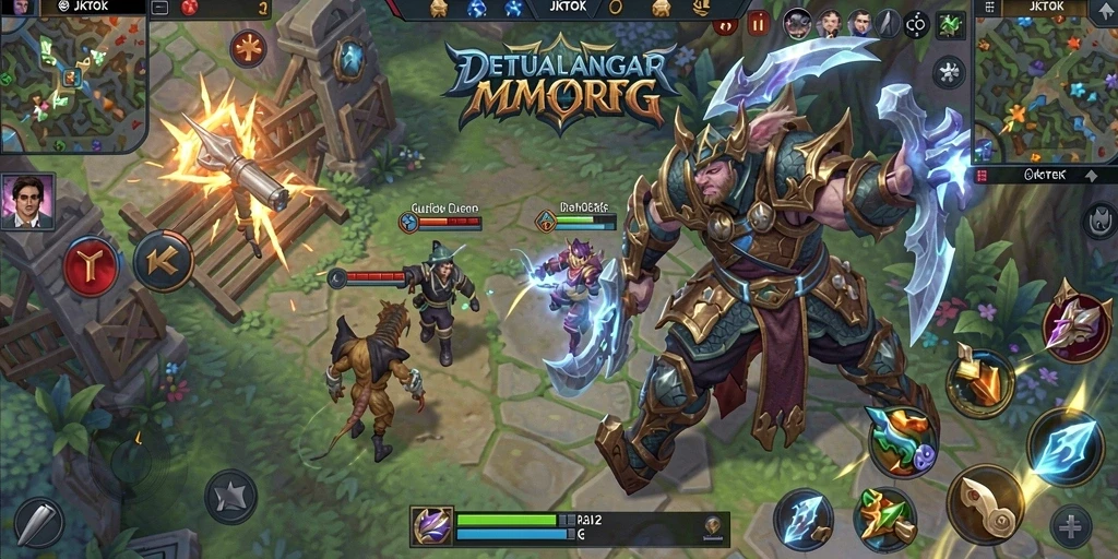 Screenshot utama JKTOK menampilkan gameplay petualangan menakjubkan.