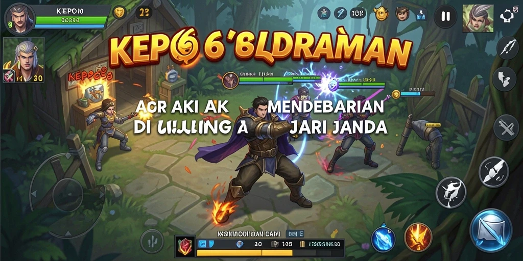 Tampilan mendebarkan gameplay KEPO66 yang penuh aksi.