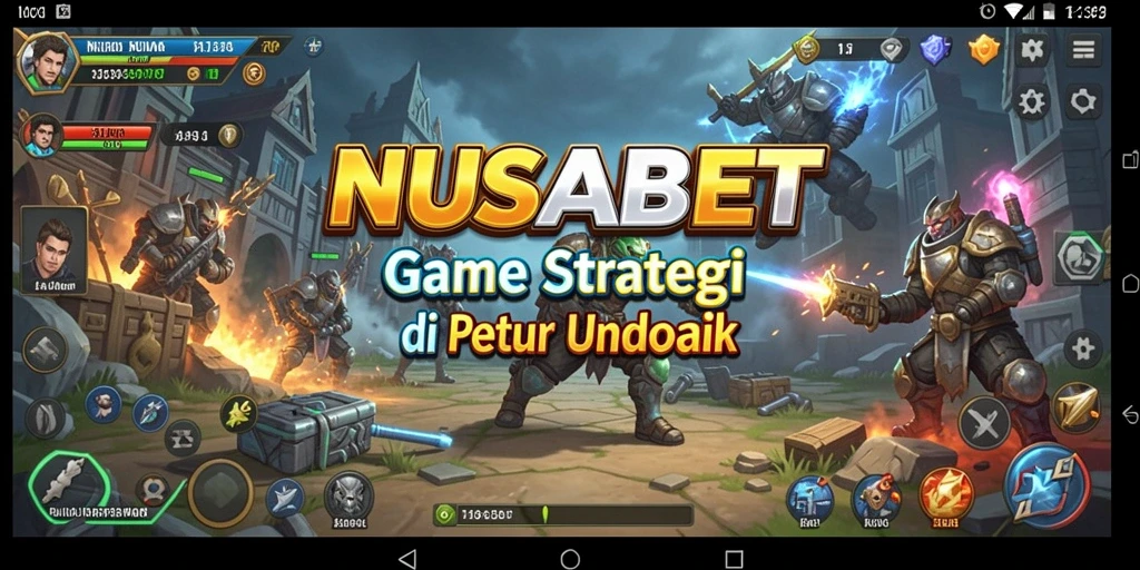 Gameplay menawan NUSABET dengan elemen strategi yang kompleks.