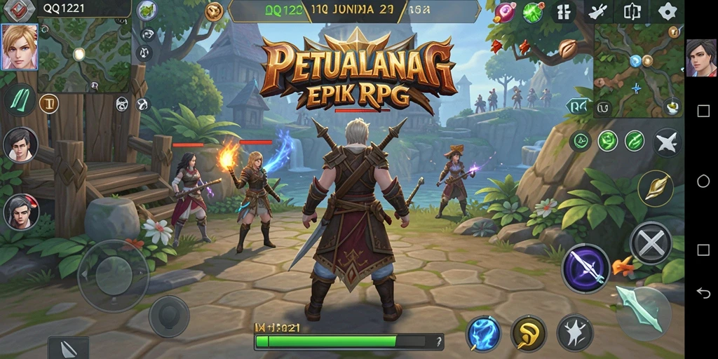 Tangkapan layar gameplay menampilkan aksi mendebarkan dalam <strong>QQ1221</strong>.