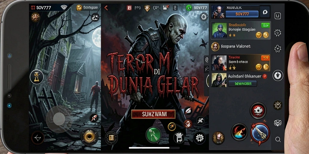 Tangkap suasana menakutkan dari gameplay SOV777 dengan detail grafis yang mencekam.