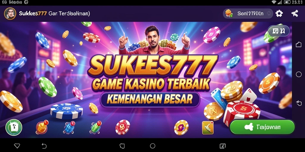 Tampilan gameplay dari <strong>SUKSES777</strong> yang menarik dan interaktif.